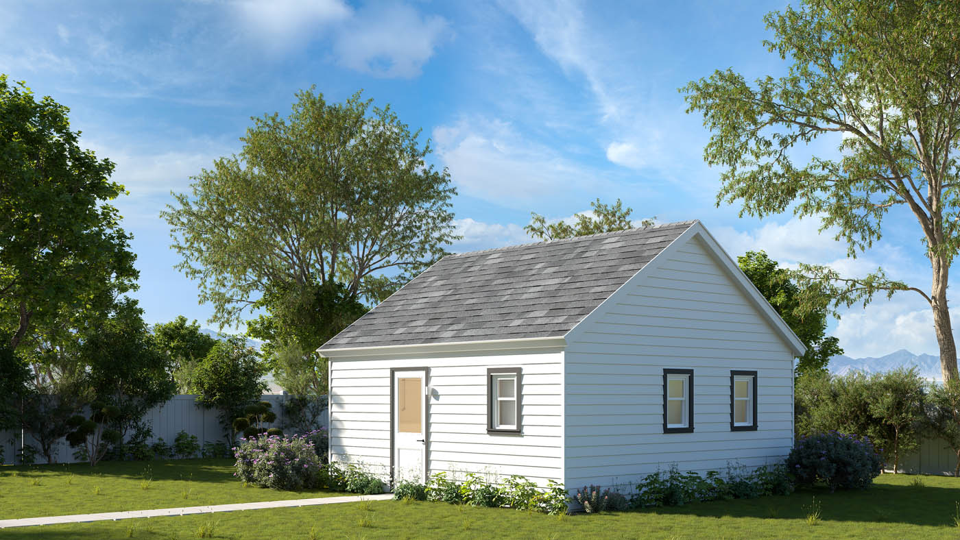 Anchored Tiny Homes of Southern New Hampshire B-364 1 bedroom ADU model.