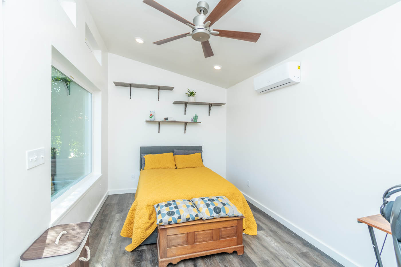 A one bedroom adu model built by professionals at Anchored Tiny Homes Jacksonville.